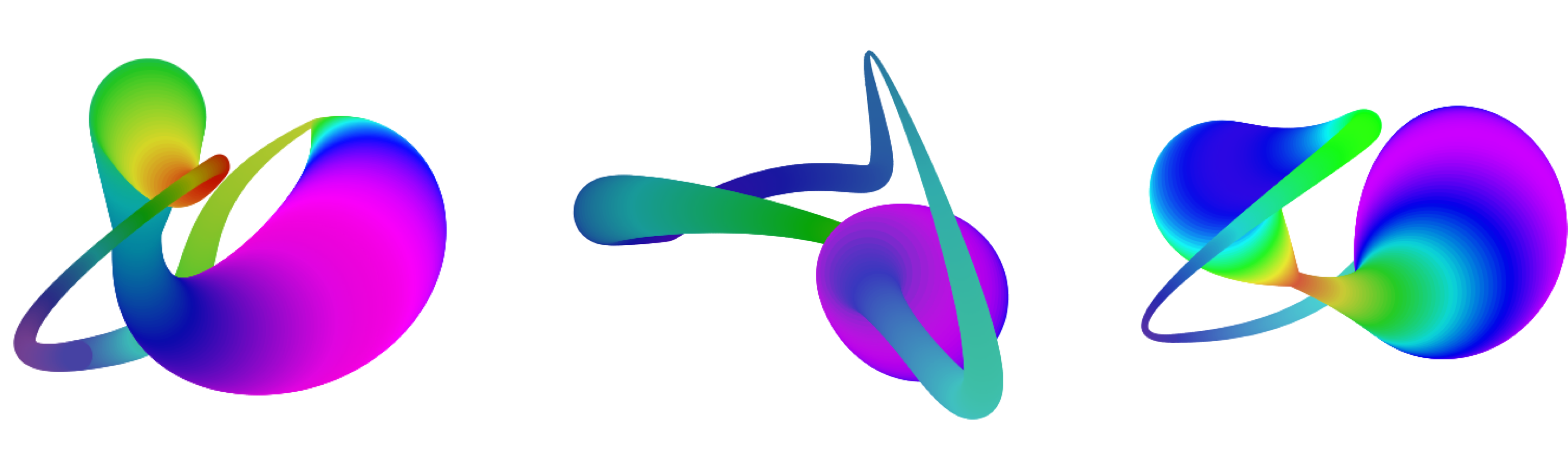 Color Bezier curves